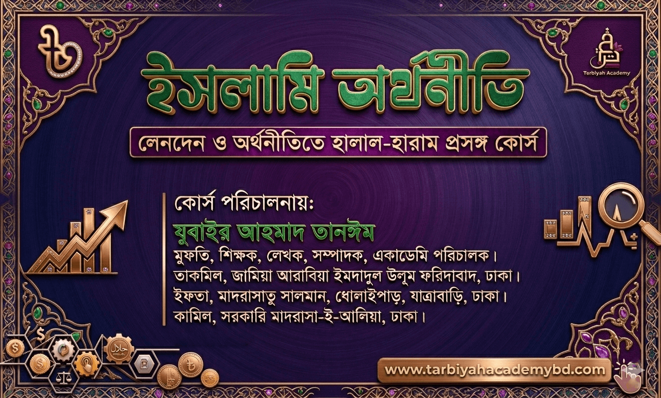 ইসলামি অর্থনীতি : লেনদেন ও অর্থনীতিতে হালাল-হারাম প্রসঙ্গ